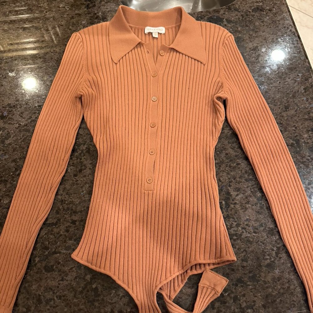 Ronny Kobo Long Sleeve Bodysuit